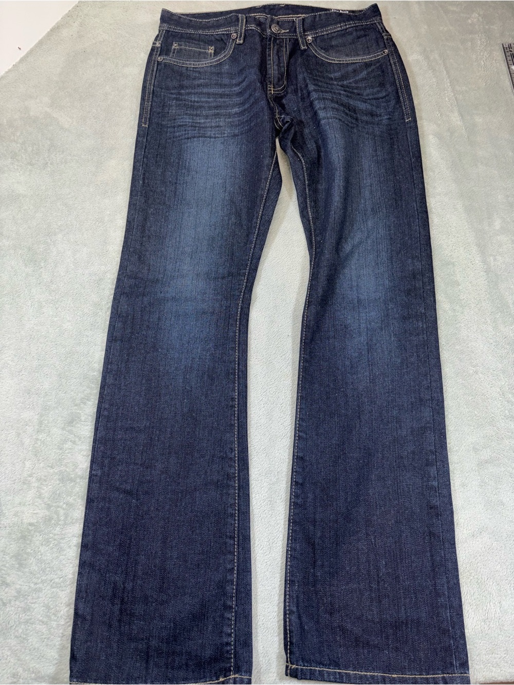 Buffalo David Bitton King Slim Bootcut Jeans Dark Wash Size 30x34